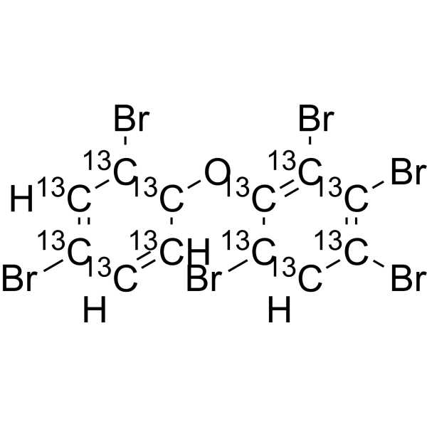 2,2′,3,4,4′,6-Hexabromo diphenyl ether-13C12 488710-25-4